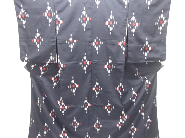 SALE!! Taisho Romantic Geometric Pattern Woven Kimono