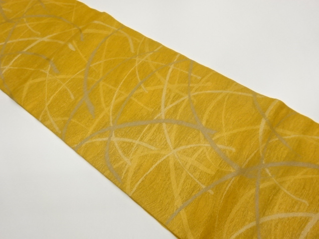 SALE!! JAPANESE FUKURO OBI FOR SUMMER / WOVEN GRASS