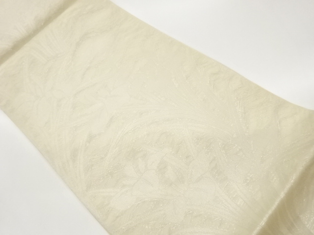 SALE!! JAPANESE KIMONO / KIMONO FOR SUMMER PAPER CLOTH NARCISSUS PATTERN WEAV