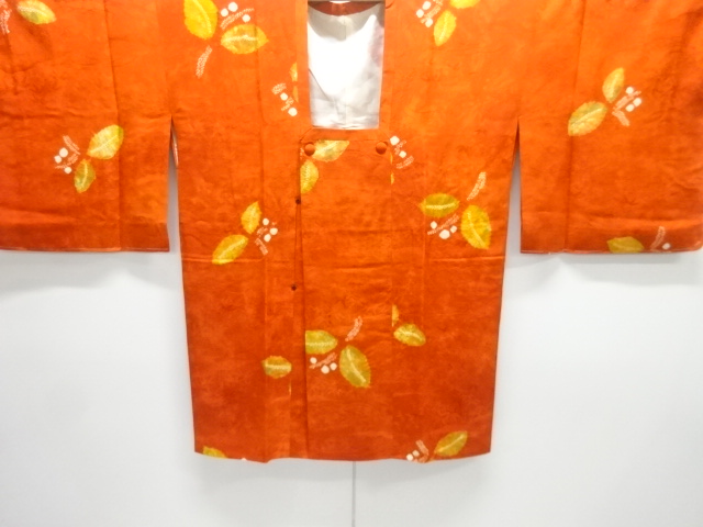 SALE!! JAPANESE KIMONO / MICHIYUKI COAT / SHIBORI / BERRY 