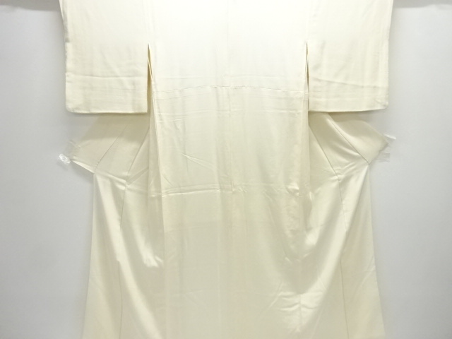 SALE!! JAPANESE KIMONO / ANTIQUE WHITE FABRIC NAKAGI