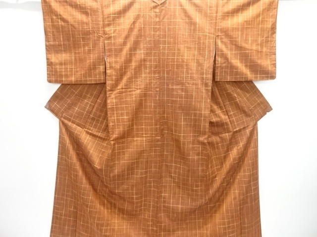 SALE!! JAPANESE KIMONO / TSUMUGI / SASHIKO PATTERN 