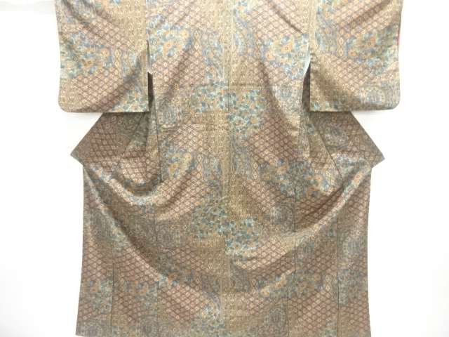 SALE!! KOMON KIMONO / FLORAL SARASA