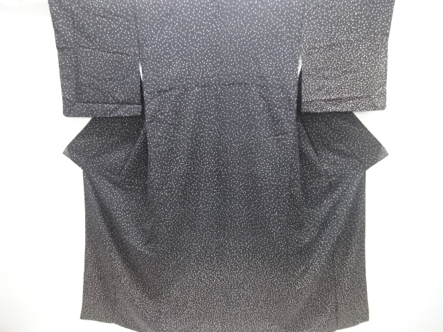 SALE!! JAPANESE KIMONO / KOMON / SCATTERED GOLD LEAF PATTERN