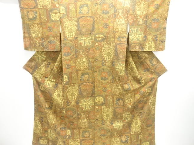 SALE!! JAPANESE KIMONO / PEOPLE / FLOWERS / BIRDS / KIMONO FOR SUMMER PATTERN
