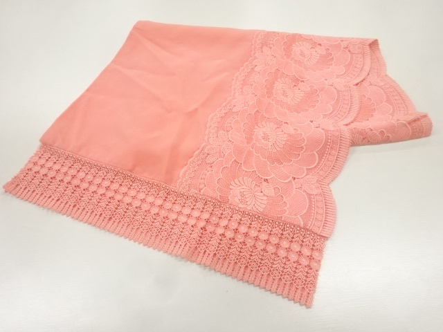 SALE!! JAPANESE KIMONO / VELVET LACE FLORAL PATTERN SHAWL