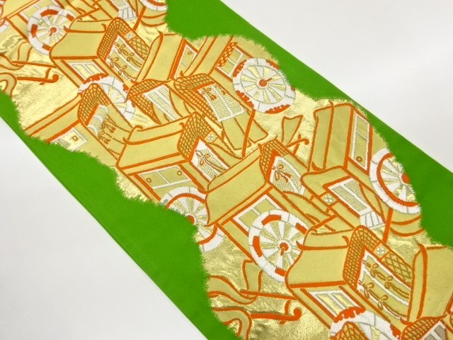 SALE!! JAPANESE FUKURO OBI / WOVEN CARRIAGE