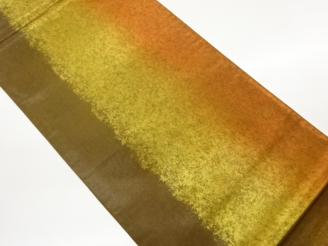 JAPANESE FUKURO OBI / STRIPE & MIST