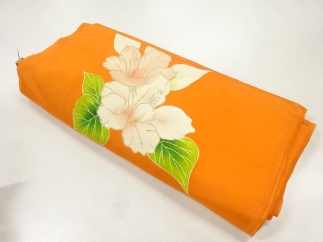 SALE!! JAPANESE KIMONO / ANTIQUE FLORAL PATTERN KIMONO ARAIHARI