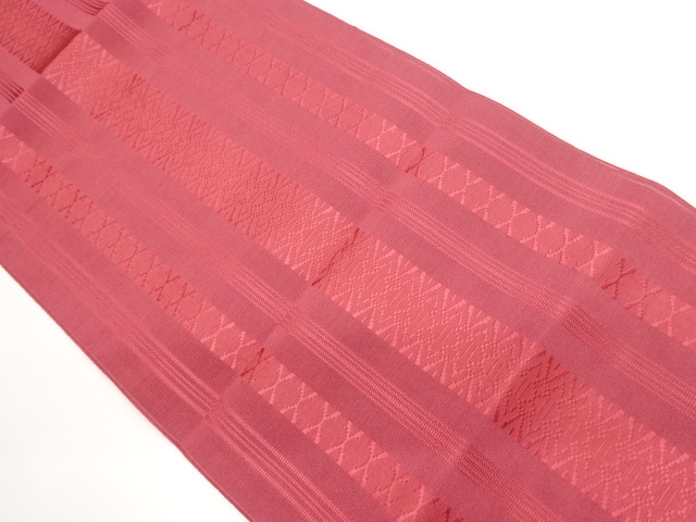 SALE!! JAPANESE NAGOYA OBI FOR SUMMER / CHIKUZEN HAKATA
