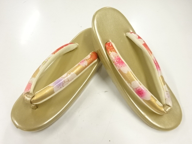 SALE!! JAPANESE KIMONO / JAPANESE-STYLE ZORI (SIZE M)