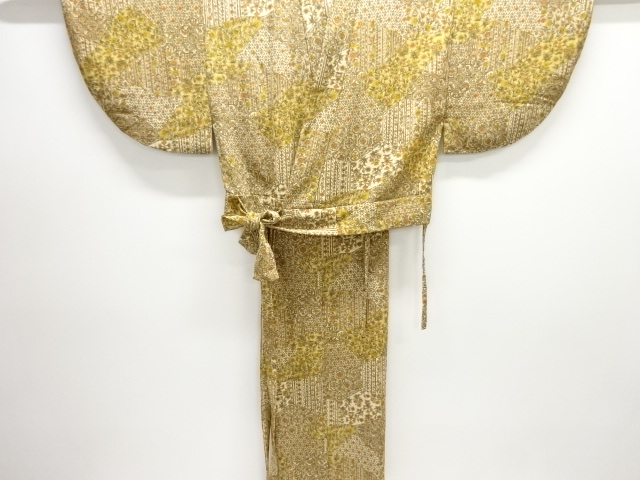 SALE!! JAPANESE KIMONO / 2 PIECE KOMON / FLOWER 