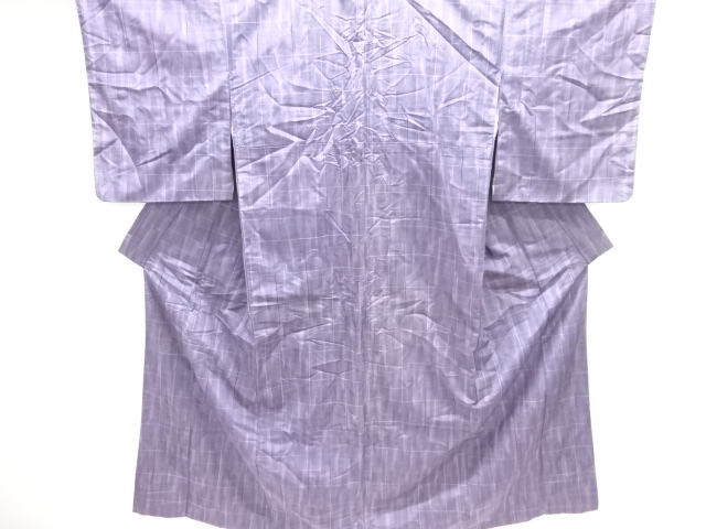 JAPANESE KIMONO / TSUMUGI / WOVEN BRUSH MARK 