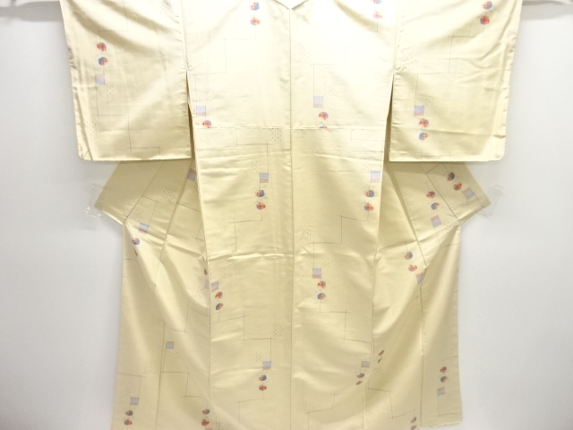 SALE!! JAPANESE KIMONO / TSUMUGI / WOVEN FRUITS