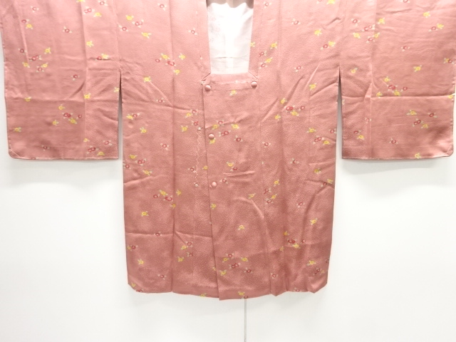 SALE!! JAPANESE KIMONO / UNUSED MICHIYUKI COAT / CAMELLIA 