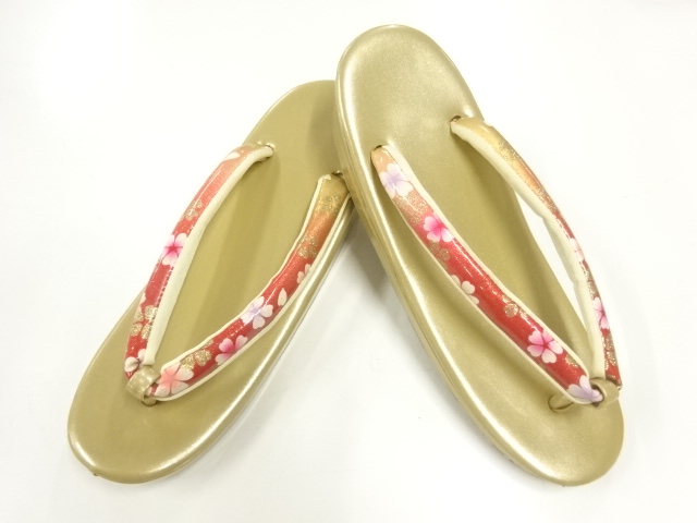 SALE!! JAPANESE KIMONO / JAPANESE-STYLE ZORI (SIZE LL)