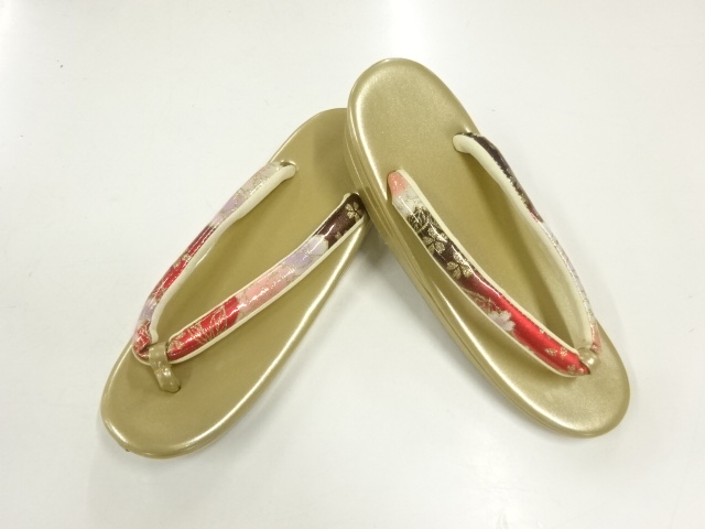 JAPANESE KIMONO / JAPANESE-STYLE ZORI (SIZE LL)