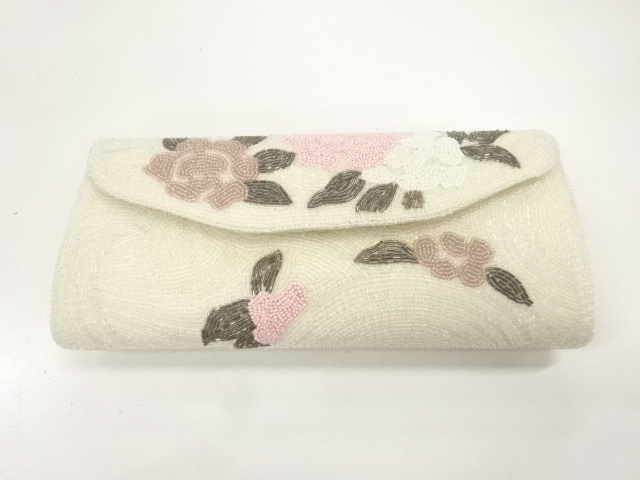 SALE!! JAPANESE KIMONO / ANTIQUE BAG / BEADS