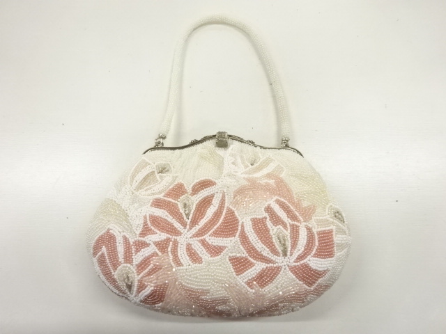 SALE!! JAPANESE KIMONO / ANTIQUE BAG / BEADS