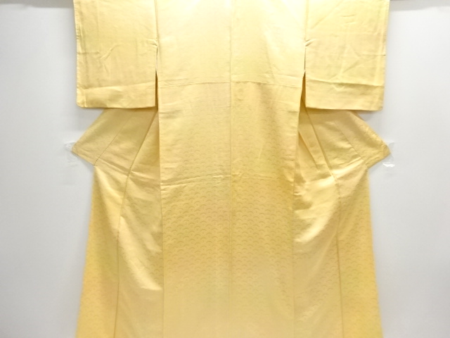 SALE!! JAPANESE KIMONO / TSUKESAGE IROMUJI / WOVEN SEIGAIHA