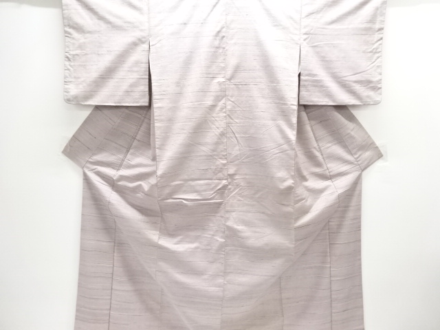 SALE!! JAPANESE KIMONO / ANTIQUE KIMONO / TSUMUGI / WOVEN STRIPE
