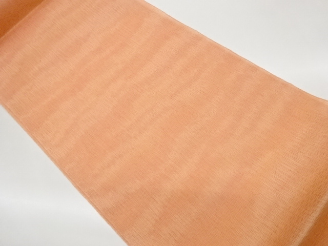 SALE!! JAPANESE FUKURO OBI FOR SUMMER / WOVEN ABSTRACT MIST