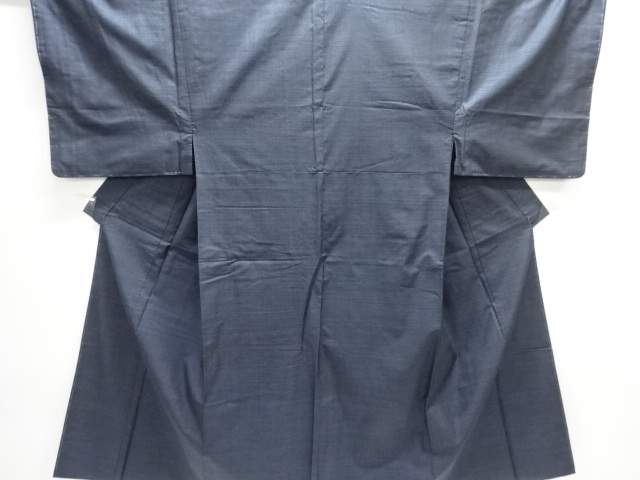 SALE!! JAPANESE KIMONO FOR MEN / UNUSED DORO OSHIMA TSUMUGI 
