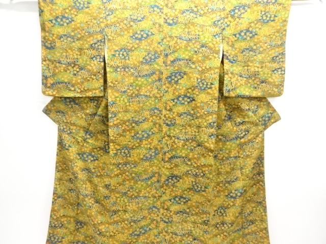 SALE!! JAPANESE KIMONO / KOMON / CHIRIMEN / MIST