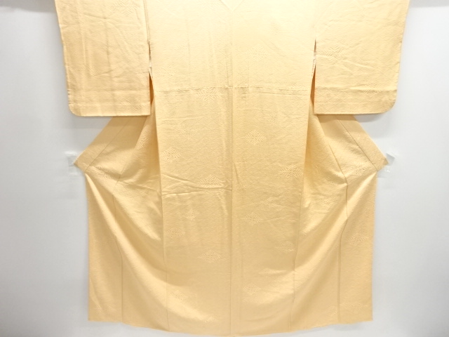 SALE!! JAPANESE KIMONO / IROMUJI / WOVEN WAVE & PLANTS