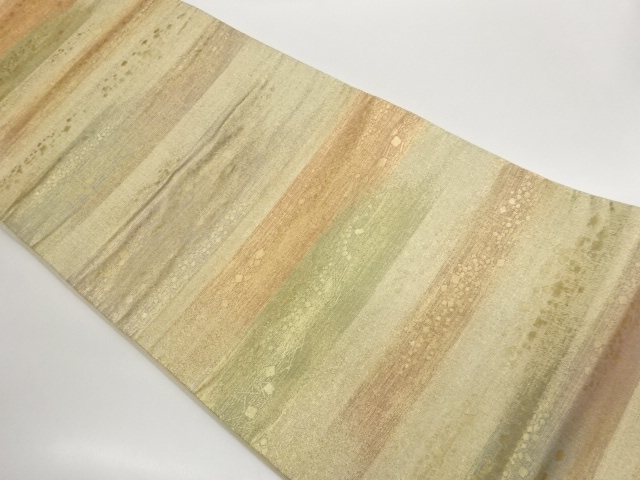 SALE!! JAPANESE KIMONO / FUKURO OBI / WOVEN MIST 