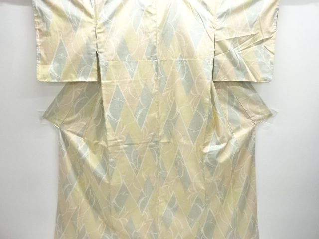 SALE!! JAPANESE KIMONO / KOMON / UNUSED / ABSTRACT