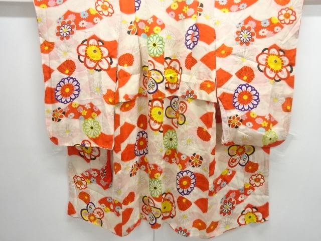 SALE!! JAPANESE KIMONO / ANTIQUE KIMONO / SILK / FLOWER