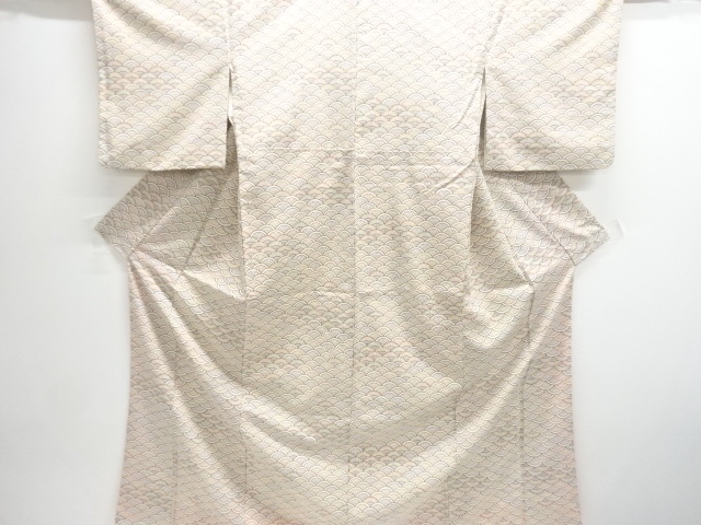 SALE!! JAPANESE KIMONO / KOMON / SEIGAIHA 