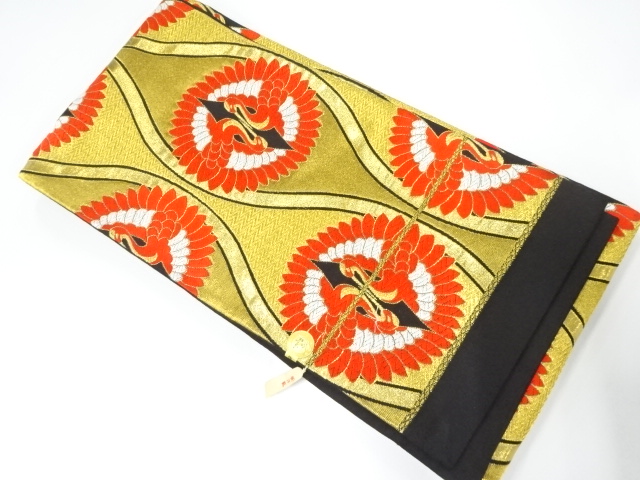 SALE!! JAPANESE KIMONO / OBI FOR KIDS / WOVEN CRANES