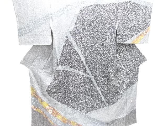 SALE!! JAPANESE KIMONO / HOMONGI / FLORAL SARASA / ARTIST WORK