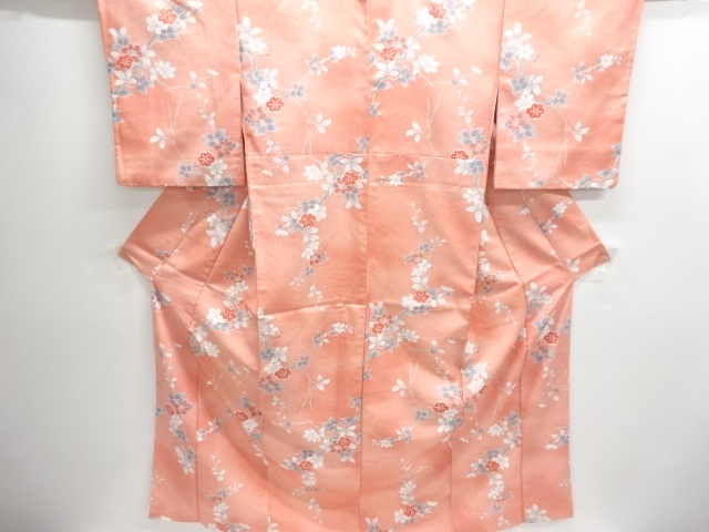 SALE!! JAPANESE KIMONO / KOMON / FLOWER BRANCH 