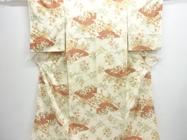 SALE!! JAPANESE KIMONO / KOMON / FLOWER & PLANT 