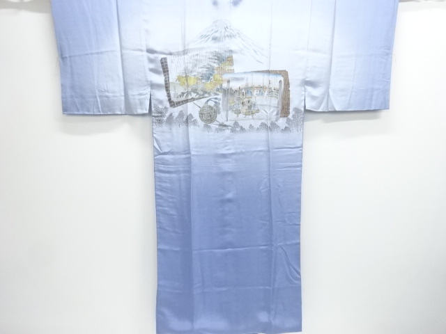 SALE!! JAPANESE KIMONO FOR MEN / JUBAN / TOKAI 53 STATIONS SCENE