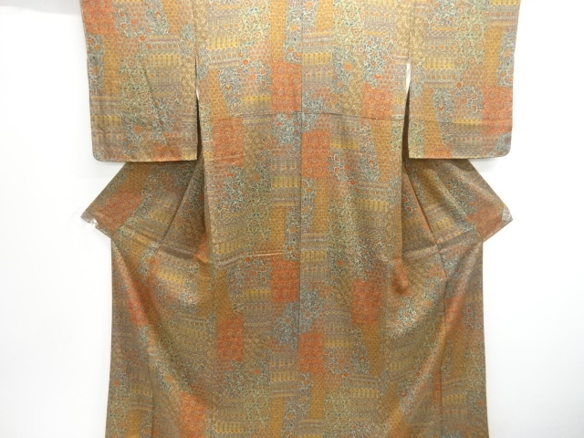 SALE!! JAPANESE KIMONO / KOMON / SARASA PATTERN 