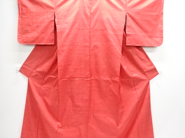SALE!! JAPANESE KIMONO / UNUSED OSHIMA TSUMUGI (5 maruki) 