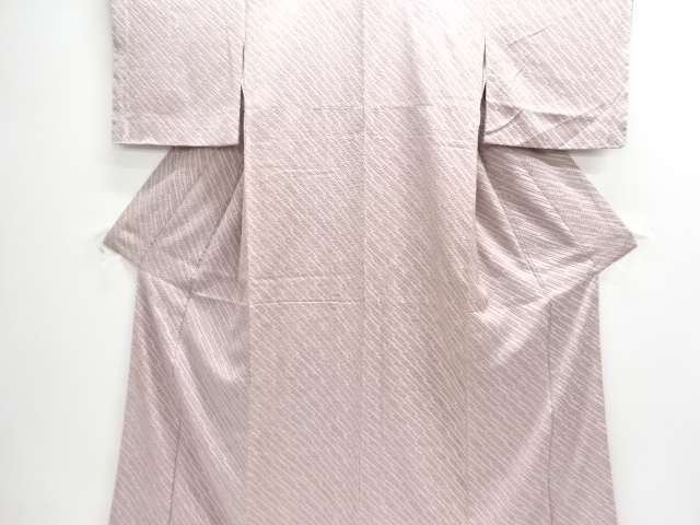 SALE!! JAPANESE KIMONO / UNUSED KOMON / ALL SHIBORI / STRIPE 