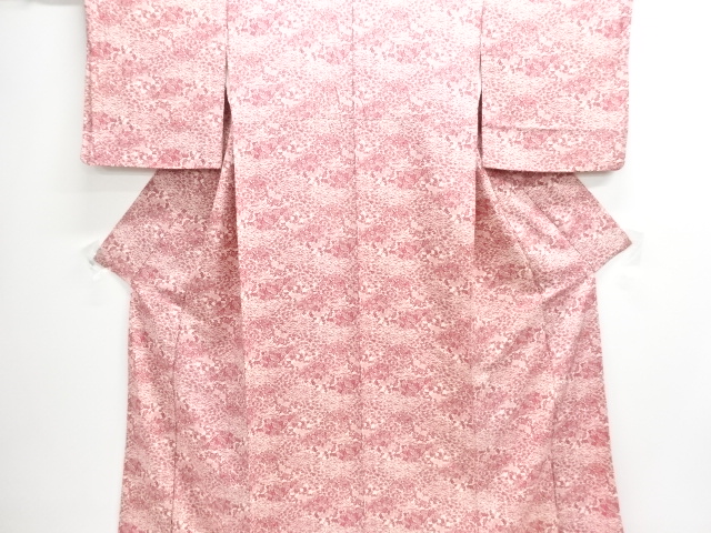 SALE!! JAPANESE KIMONO / KOMON / FLOWER & PLANT 