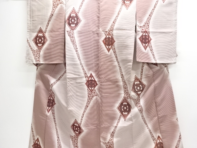 SALE!! JAPANESE KIMONO / ANTIQUE TAISHO ROMANTIC HISHIKA MON ORIDASHI OMESHI 