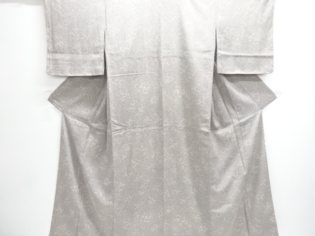 SALE!! JAPANESE KIMONO / UNUSED KOMON / FLOWER & PLANT 