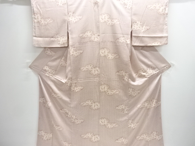 SALE!! JAPANESE KIMONO / KOMON / CLOUD & BUTTERFLY 