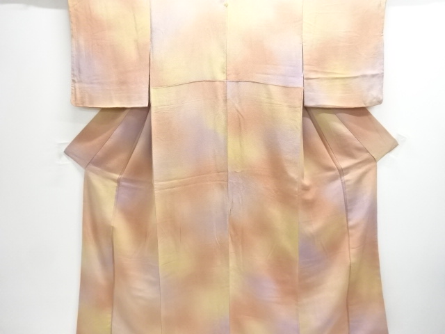 SALE!! JAPANESE KIMONO / CHIRIMEN FABRIC SINGLE CREST IROMUJI