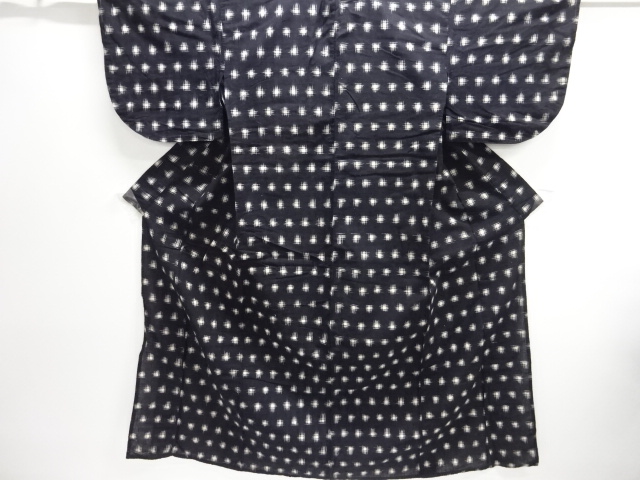 SALE!! JAPANESE KIMONO / ANTIQUE COTTON AUTHENTIC KURUME KASURI IGETA PATTERN