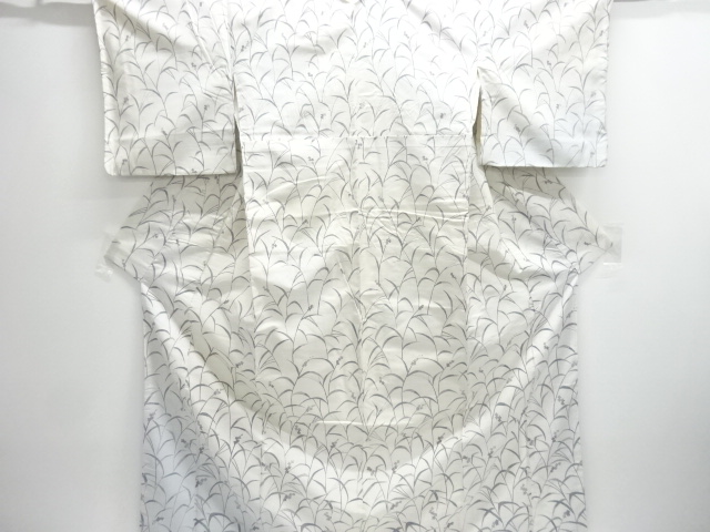 SALE!! JAPANESE KIMONO / FLORAL PATTERN TSUMUGI KIMONO