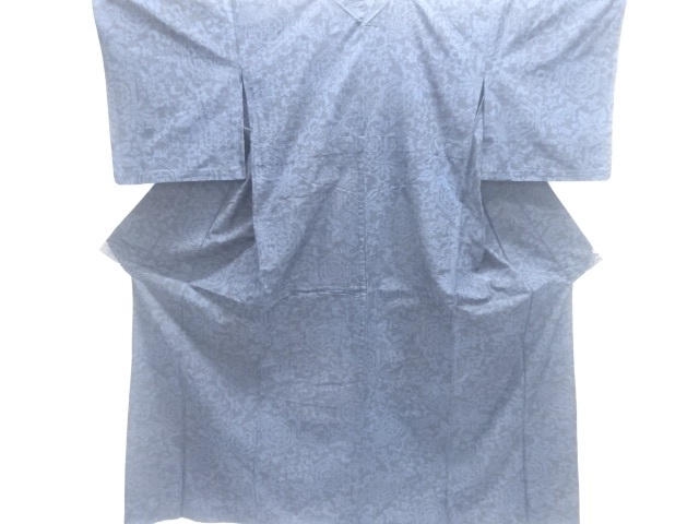 SALE!! JAPANESE KIMONO / HITOE TSUMUGI / WOVEN FLOWER SARASA 