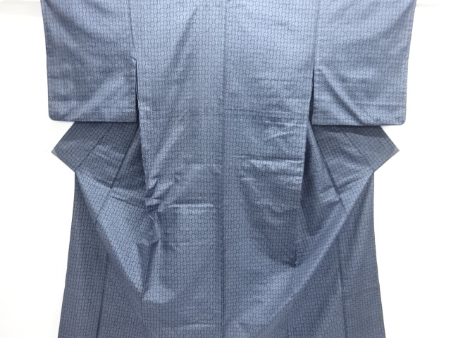 SALE!! JAPANESE KIMONO / HITOE TOKAMACHI TSUMUGI / WOVEN KIKKO 